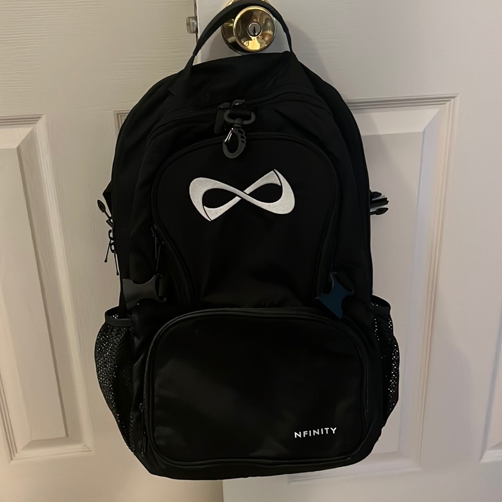 Nfinity black Cheer Backpack - never used.